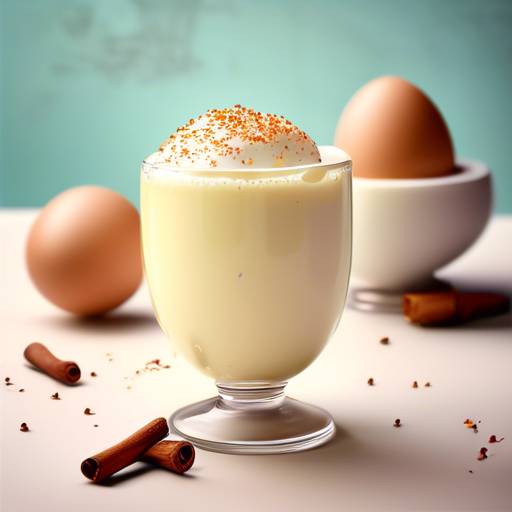 Are there eggs in eggnog?