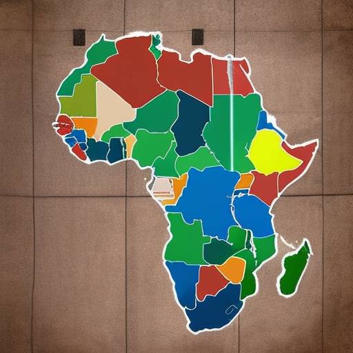 How many countries are in Africa?