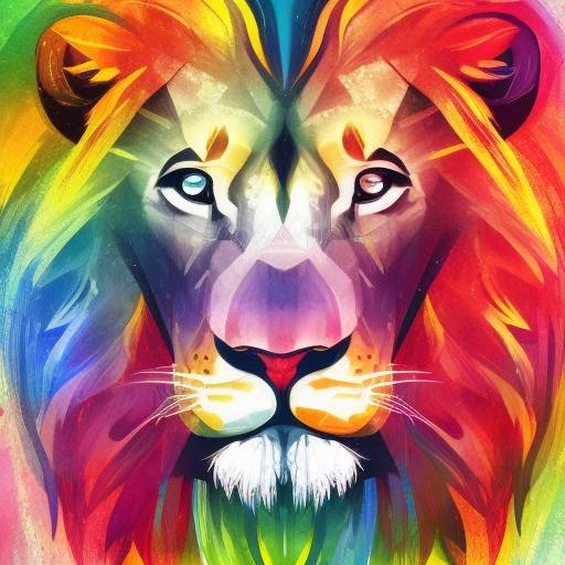 Können Löwen Farben sehen?