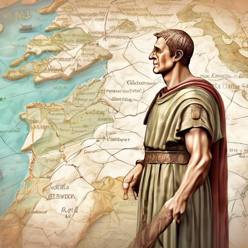 Was sind die bekanntesten Taten von Julius Caesar?