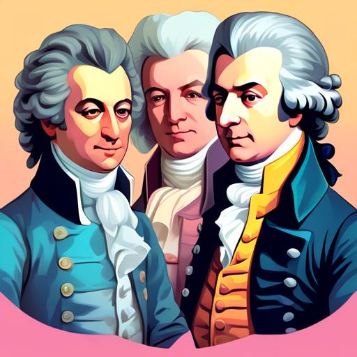 Wer waren die Zeitgenossen von Wolfgang Amadeus Mozart?