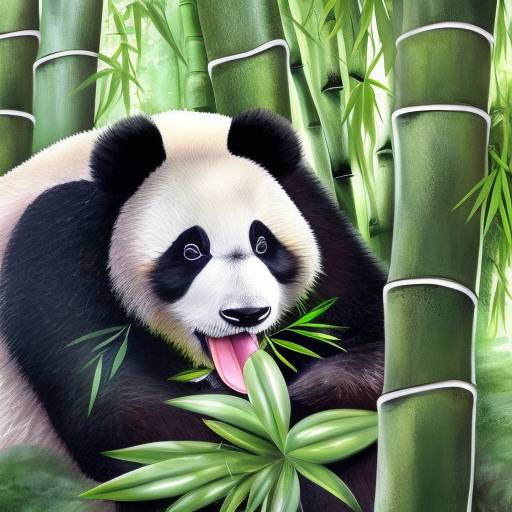 What can a panda eat?