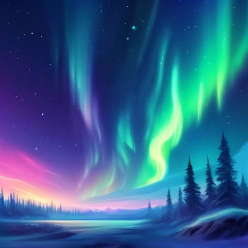 What colors are the Northern Lights?