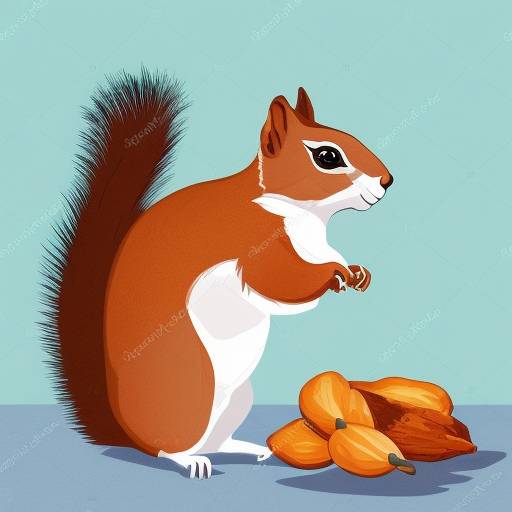 What do squirrels like to eat?
