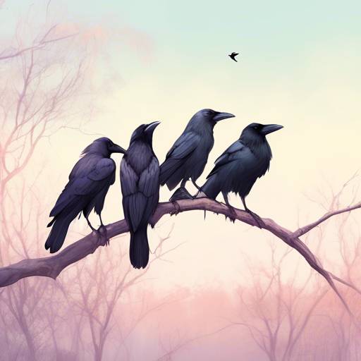 What is a collection of crows called?