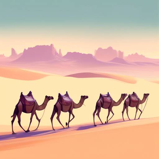 What is a group of camels called?