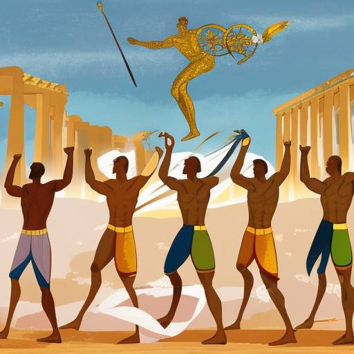 When were the first Olympics held in Greece?