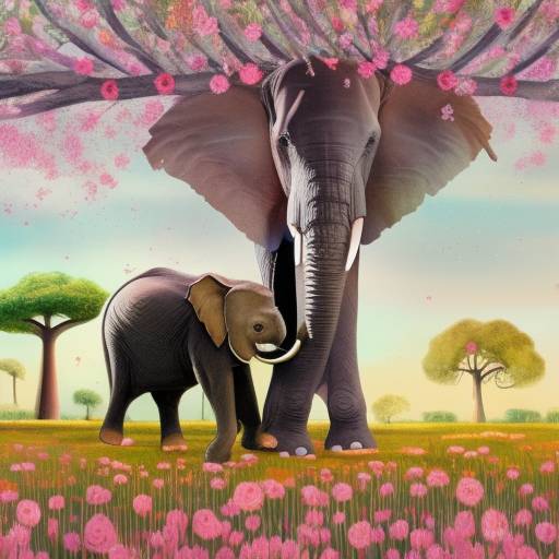 Which flower is pollinated by elephants?