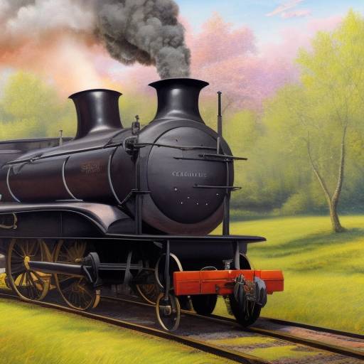 Who invented the steam locomotive?