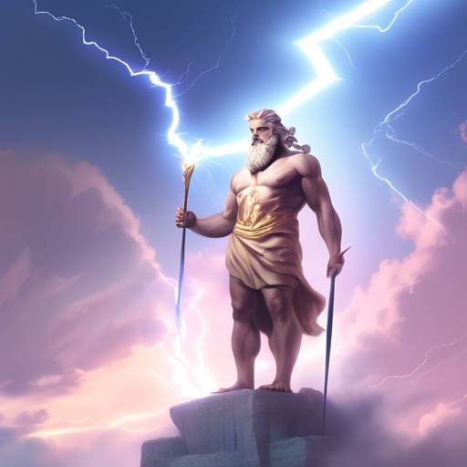 Who was the Greek god of the sky?