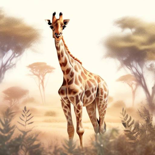 Why are giraffes spotted?