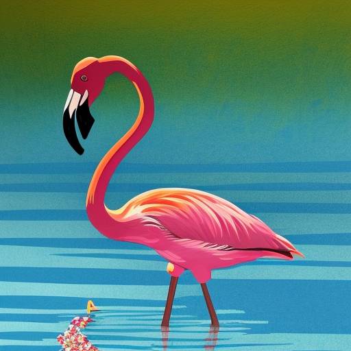 Why do flamingos have long necks?
