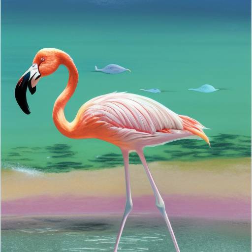 Why do flamingos turn pink?