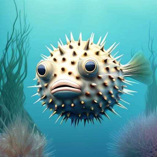 Why do pufferfish puff up?