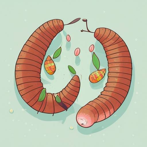 Wie bekommen Regenwürmer Babys?